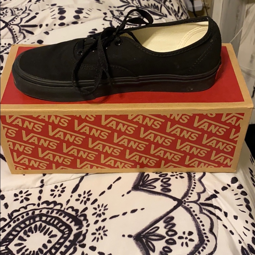 black vans